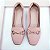 Mocassim bico quadrado nude - Imagem 3