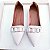Sapatilha bico fino Erica Off White - Imagem 3