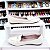 Mocassim bico quadrado Off White de Strass - Imagem 2