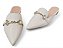 Mule Branco com enfeite - Imagem 4