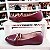 Mocassim Bico Quadradro Luciana Marsala com detalhe dourado - Imagem 2