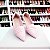 Sapatilha Mocassim Rafaela Croco Rose - Imagem 1