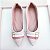 Sapatilha bico fino Alice off white - Imagem 3