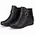 Bota Feminina Piccadilly Cano Curto Anabela - Imagem 1