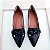 Sapatilha Bico Fino Mocassim Croco Kesley - Imagem 2