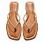 Rasterinha Nude com strass - Imagem 1