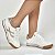 Tênis Via Marte Off White com Dourado 237-024-05 - Imagem 4