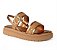 Sandália Dakota Flatform Metalizada Feminina Y9671 - Imagem 1
