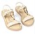 Sandália Flatform Dakota Feminina Tiras Trançadas DB257 - Imagem 2
