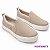 Slip On Via Marte 027-007-06 Creme - Imagem 1