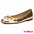Sapatilha Feminina Metalizado Moleca 5829.100 - Imagem 1