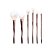 Kit Mademoiselle 6 Pincéis Para Maquiagem - Macrilan - Imagem 2