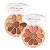 Paleta de Sombras Girassol 11 cores - Febella - Imagem 2