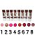 Batom Bala Matte Chocolate - Wike make - Imagem 3