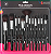 Macrilan Kit Com 12 Pincéis Para Maquiagem - Kp9-1A - Imagem 1