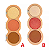 Paleta de Iluminador, Blush e Contorno - Belle angel - Imagem 2