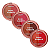 Dual Cheeks Blush Compacto - Ruby Rose - Imagem 1