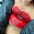 Henna Labial Makiaj Kit Hidratação Película Pigmentante + Gloss Hidratante Vermelho  3ml - Imagem 2