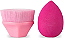 Kit Pincel Hexagonal e Esponja para Base - Imagem 2