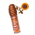 Gloss com Chaveiro Dupe Lip Honey - Moc Allure (Limitado 1 por pessoa) - Imagem 1