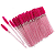 Kit 50 Escovinhas Com Glitter Descartáveis P/ Extensão de Cílios e Sobrancelhas - Imagem 1