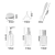 Kit com 5 Frascos para viagem - Importado - Imagem 3