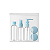 Kit com 5 Frascos para viagem - Importado - Imagem 1