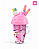 Lip Gloss Milk Skake Docinho - Femme Paris - Imagem 1
