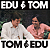 EDU LOBO & TOM JOBIM - EDU & TOM - CD - Imagem 1