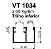 VT-1034 TRILHO DE BAIXO P/ 8 MM VIDRO TEMPERADO 2,00 KG BARRA 6,00 ML - Imagem 1