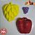 Kit 50 balas personalizadas de frutas uva, banana e maça - Imagem 1