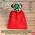 Unidade do Saquinho vermelho de Juta 10 cm x 15 cm com 10 balas tradicionais sem recheio Dia Internacional da Mulher - Imagem 2