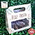 Unidade da Caixa Pratique com Visor Coelhinhos bege tamanho 7 cm x 8 cm x 19 cm com 5 balas de coco personalizadas de coelhinho com cobertura de chocolate ao leite - Imagem 1