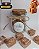 Kit com 10 potes de vidro com 8 caramelos com fita e tag personalizados - Imagem 1
