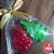 Unidade do saquinho com 2 balas personalizadas de árvore de natal e papai noel NATAL - Imagem 1