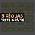 Kit 5 réguas verdes - FRETE GRÁTIS - Imagem 1