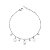 Pulseira em Aço Cirúrgico 316L com 3 Corações e 4 Zircônias  18cm + Extensor - Imagem 3