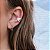 Piercing Fake Em Prata 925 Duplo Com Navete 3mmx6mm - Coleção Brisa - Imagem 3