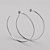 Argola Lisa em Aço 316L 45mm - Imagem 1