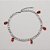 Choker Em Aço 316l Elo Fígaro Com Zircônias 7mmx35cm Extensor 5cm - Imagem 3