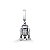 Berloque em Aco 316L Robo R2 D2 Star Wars - Imagem 1