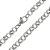 Corrente Em Aço 316l Elo Português 8mmx60cm - Imagem 1