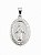 Pingente em Aço Cirúrgico 316L Medalha Milagrosa 25 x 15 mm - Imagem 1
