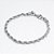 Pulseira Em Aço 316l Cordão Baiano 4mmx18cm - Imagem 2