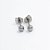 Brinco  em Aço cirúrgico 316l  Bolinha com 4mm - Imagem 1