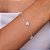 Pulseira em Prata 925 Com 3 Corações cravejado com Zircônias - Imagem 2