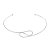Chocker em Aço Inox  Onda Dupla - Imagem 1