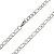 Corrente em Aço Inox Elo 3x1 Figaro - Imagem 1