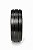 Anel Em Tungstênio 8mm Preto Com Laterais Chanfradas - Imagem 3