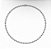 Chocker Bolinhas em Aço Inox 6mm Fio Rígido 45cm - Imagem 1